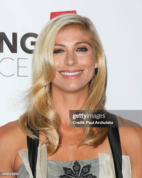 American Athlete Maggie Vessey attends the 4th Annual Saving Innocence Gala at SLS Hotel on October 17, 2015 in Beverly Hills, California.
