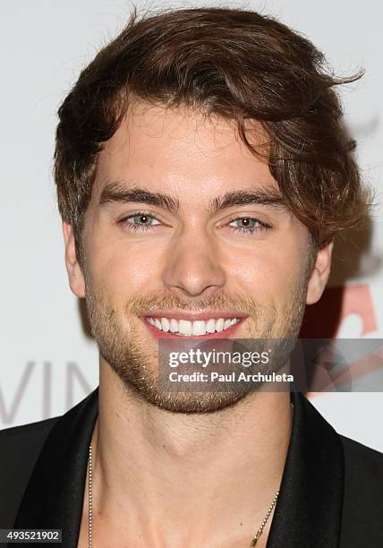 Actor Pierson Fode attends the 4th Annual Saving Innocence Gala at SLS Hotel on October 17, 2015 in Beverly Hills, California.