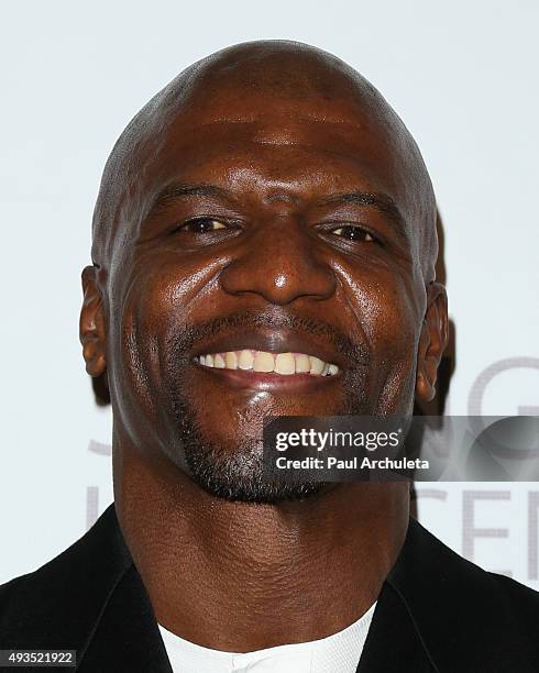 Actor Terry Crews attends the 4th Annual Saving Innocence Gala at SLS Hotel on October 17, 2015 in Beverly Hills, California.