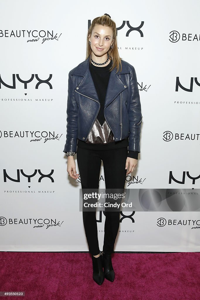 NYX Cosmetics Talent Lounge At BeautyConNYC