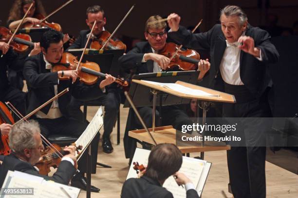 Mariss Jansons leads the Bavarian Radio Symphony Orchestra in Beethoven's "Piano Concerto No. 4" at Carnegie Hall on Saturday night, May 17, 2014.