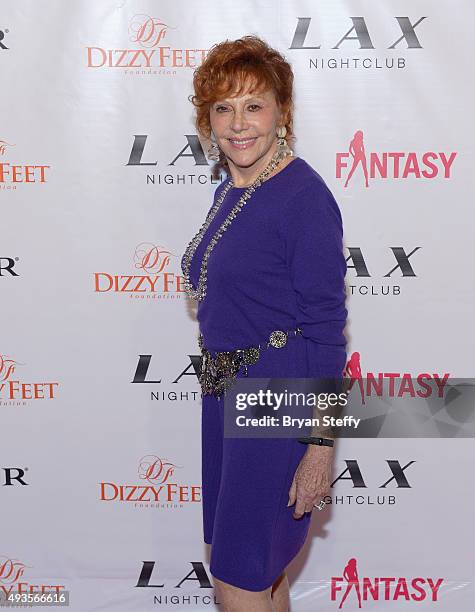 Philanthropist Glorya Kaufman arrives at the "FANTASY" Show's 2016 "FANTASY After Dark" calendar launch at the Luxor Hotel and Casino on October 20,...