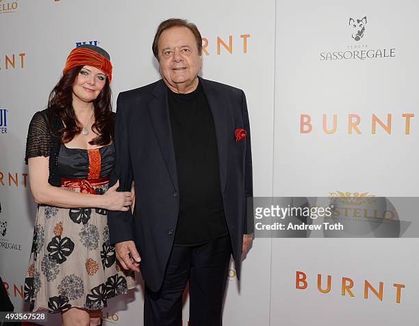 Dee Dee Sorvino and Paul Sorvino attend the New York premiere of "BURNT", presented by The Weinstein Company, Sassoregale Wine, Castello Cheese and...