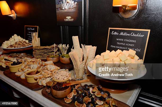 General view of atmosphere during the New York premiere of "BURNT", presented by The Weinstein Company, Sassoregale Wine, Castello Cheese and FIJI...