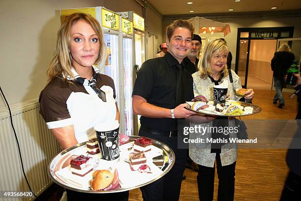 Mc Donalds Promogirl attends the 19th Annual German Comedy Awards at Coloneum on October 20, 2015 in Cologne, Germany.