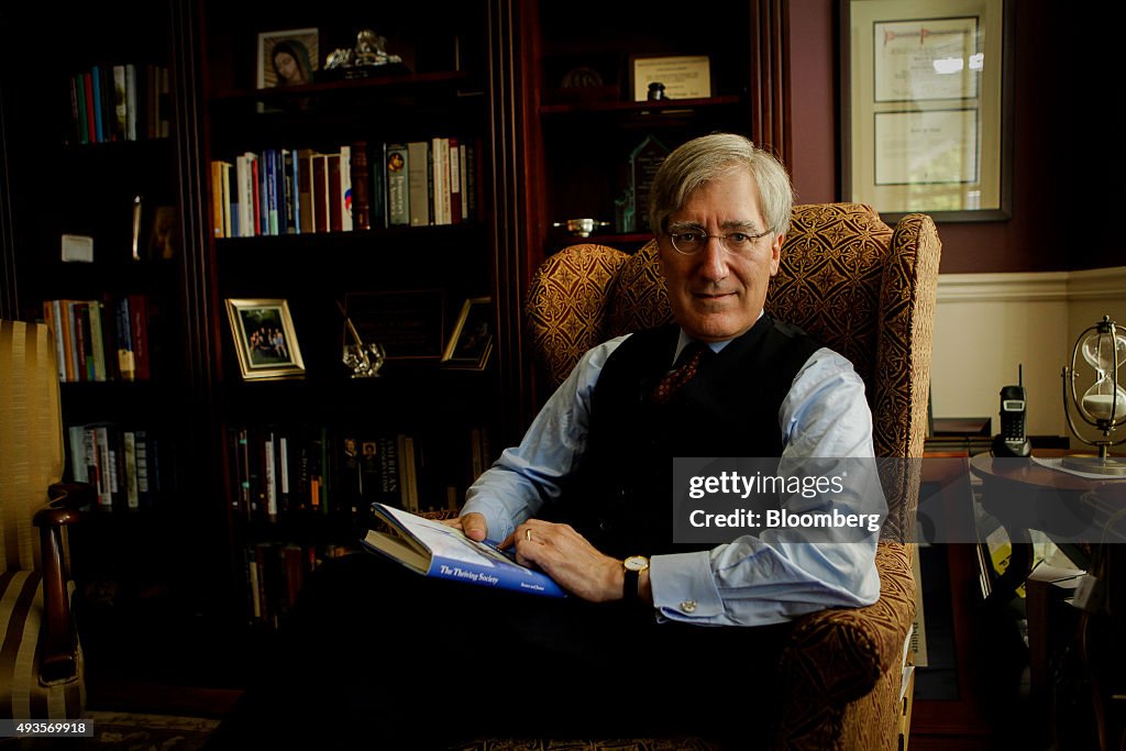 Portraits of Professor Robert P. George, Conservative Thinker That Republican Presidential Candidates Seek Advice From