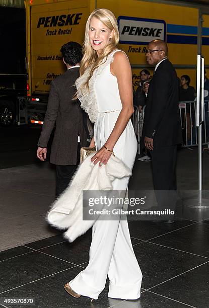 Television personality Beth Ostrosky Stern arrives at the 'Burnt' New York Premiere at Museum of Modern Art on October 20, 2015 in New York City.