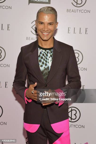 Jay Manuel attends the 3rd Annual BeautyCon Summit presented by ELLE Magazine at Pier 36 on May 24, 2014 in New York City.