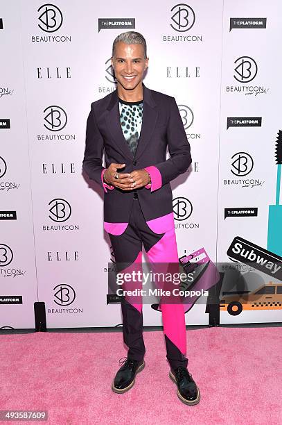 Jay Manuel attends the 3rd Annual BeautyCon Summit presented by ELLE Magazine at Pier 36 on May 24, 2014 in New York City.