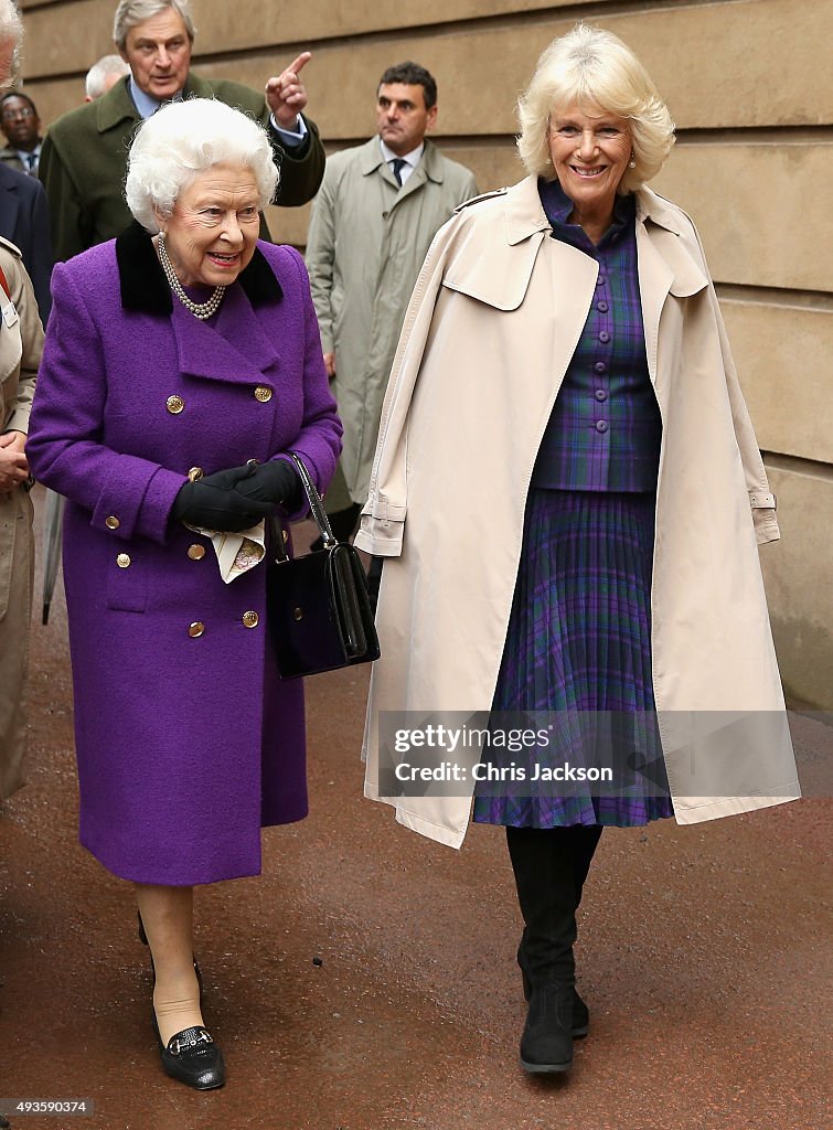 The Queen And Duchess Of Cornwall Attend Engagement In Support Of The Brooke