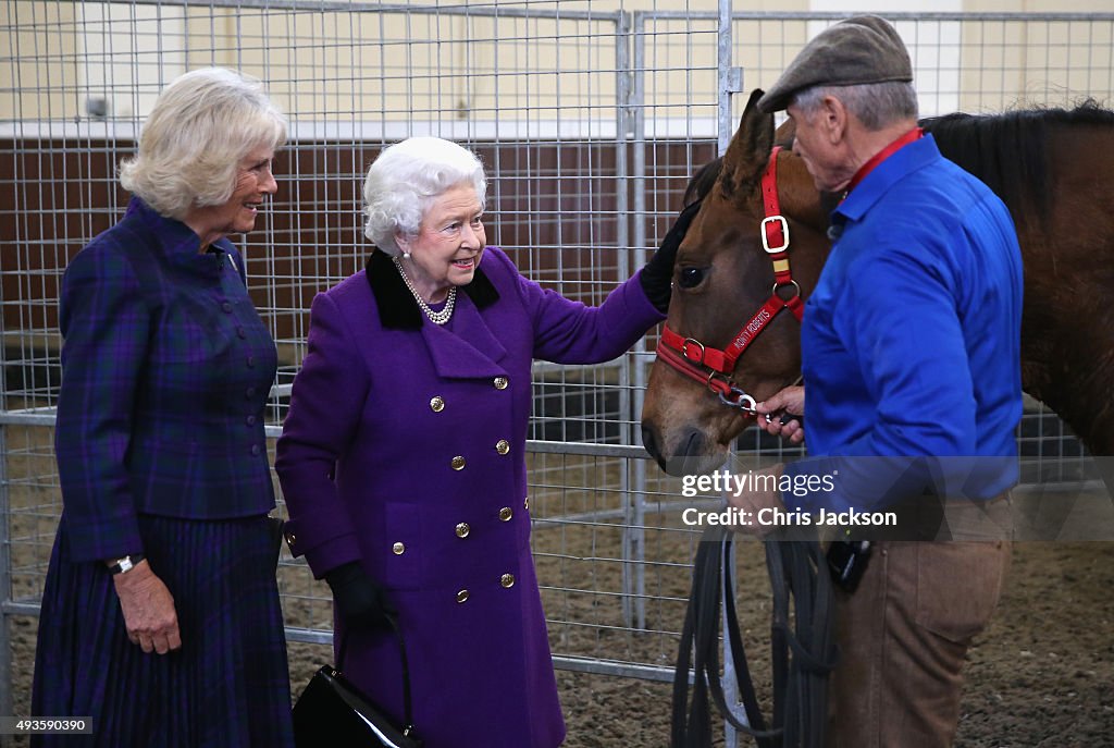 The Queen And Duchess Of Cornwall Attend Engagement In Support Of The Brooke