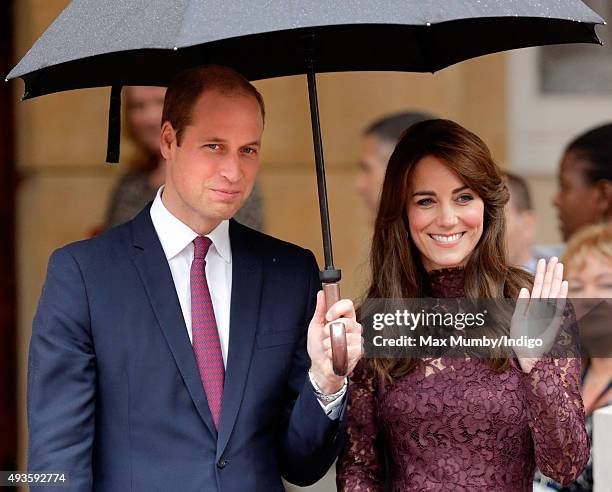 Prince William, Duke of Cambridge and Catherine, Duchess of Cambridge attend 'Creative Collaborations: UK & China' along with The President of the...