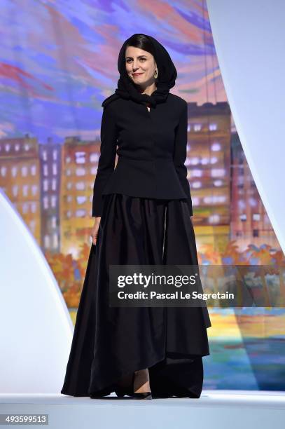 Jury member Leila Hatami attends the Closing Ceremony during the 67th Annual Cannes Film Festival on May 24, 2014 in Cannes, France.