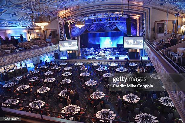 View of atmosphere at The 7th Annual Little Kids Rock Benefit at Manhattan Center Grand Ballroom on October 20, 2015 in New York City.