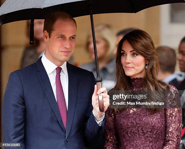 Prince William, Duke of Cambridge and Catherine, Duchess of Cambridge attend 'Creative Collaborations: UK & China' along with The President of the...