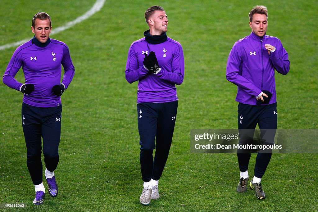 Tottenham Hotspur FC Training & Press Conference