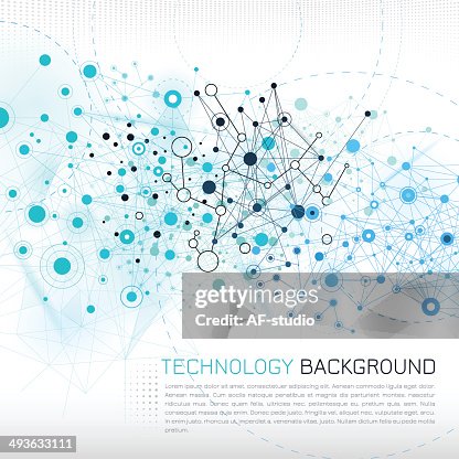 Abstract Network Background Abstract Network Background