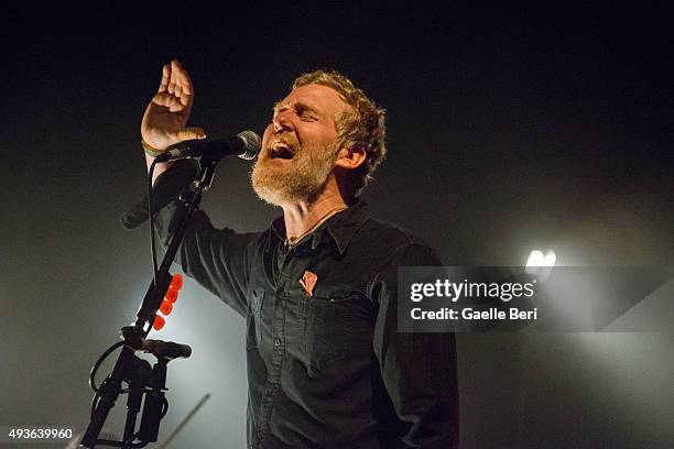 Glen Hansard performs live at O2 Shepherd's Bush Empire on October 21, 2015 in London, England.