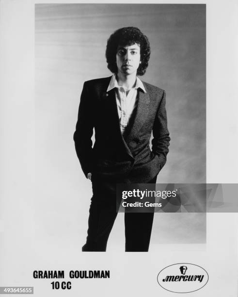 English singer, songwriter and musician Graham Gouldman of English band 10cc, circa 1978.