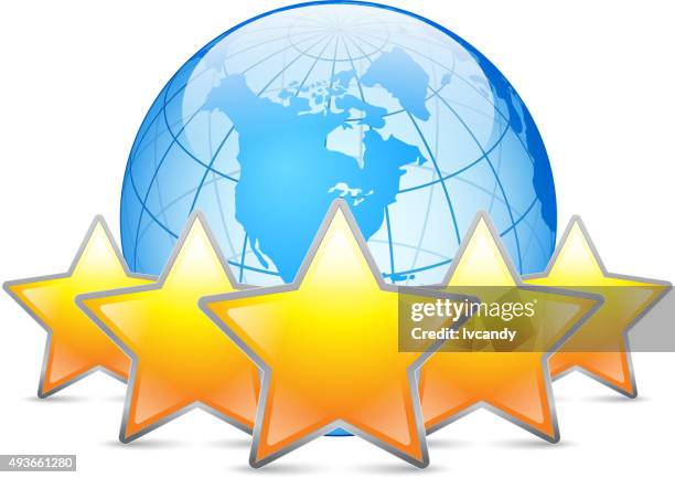 five stars - foster stock illustrations