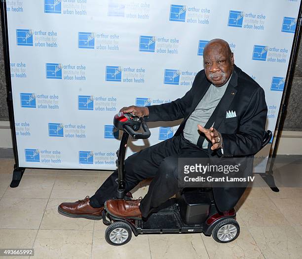 Cal Ramsey attends the Arthur Ashe Institute For Urban Health 21st Annual Black Tie and Sneakers Gala at Guastavino's on October 21, 2015 in New York...