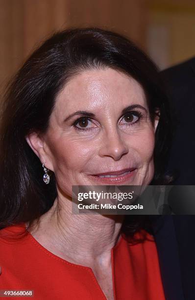 Lori Fink attends NYU Langone Medical Center's Perlmutter Cancer Center Gala at The Plaza Hotel on October 21, 2015 in New York City.