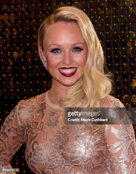 Jorgie Porter attends the British Soap Awards at Hackney Empire on May 24, 2014 in London, England.
