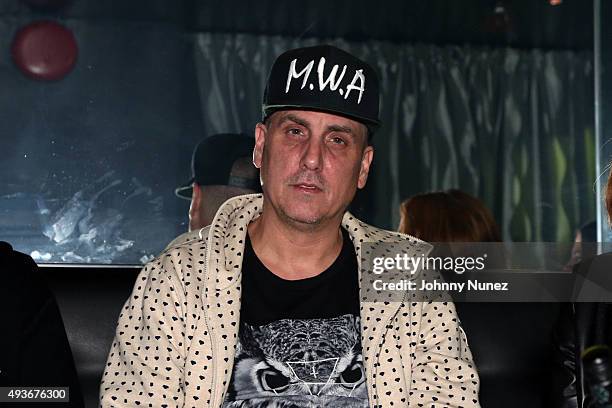 Music producer Mike Dean attends SOB's on October 21 in New York City.