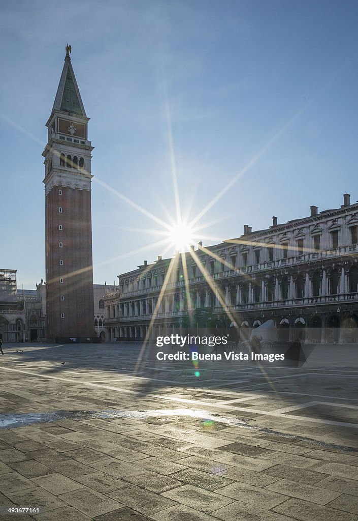 Sunrise over San Marco Square