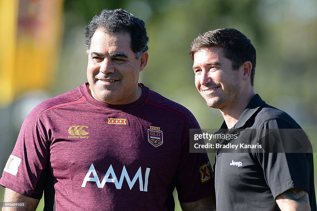 Queensland State of Origin Training Session