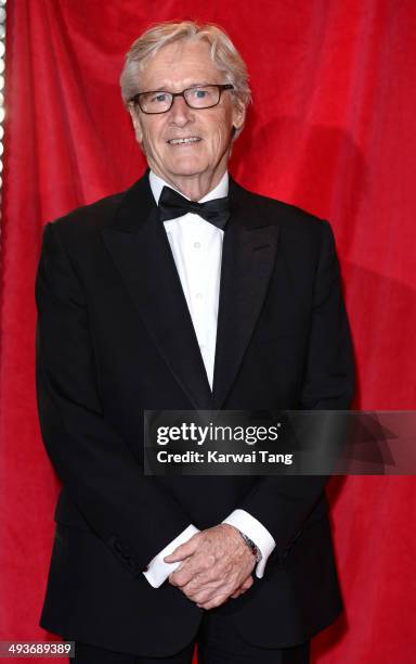 William Roache attends the British Soap Awards held at the Hackney Empire on May 24, 2014 in London, England.