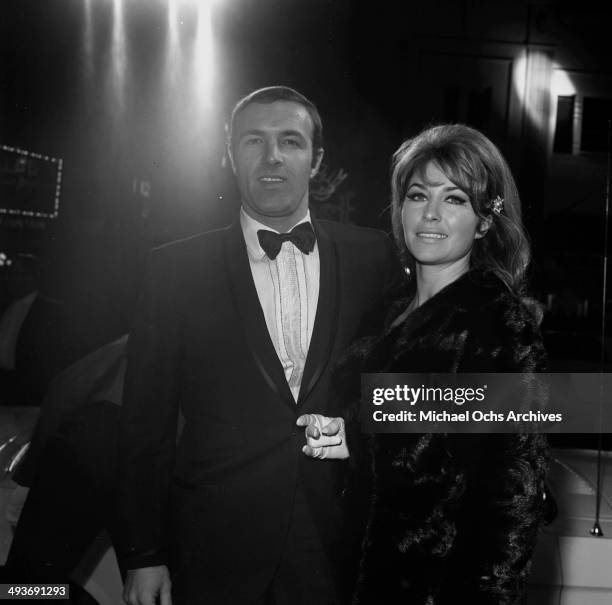 Actor James Caan with wife Dee Jay Mathis attend a party in Los Angeles, California.