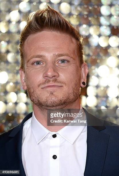 Matthew Wolfenden attends the British Soap Awards held at the Hackney Empire on May 24, 2014 in London, England.