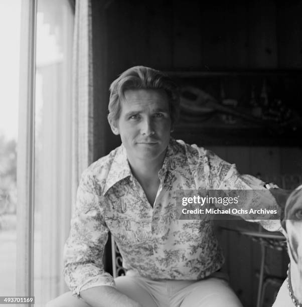 Actor James Brolin poses at home in Los Angeles, California.