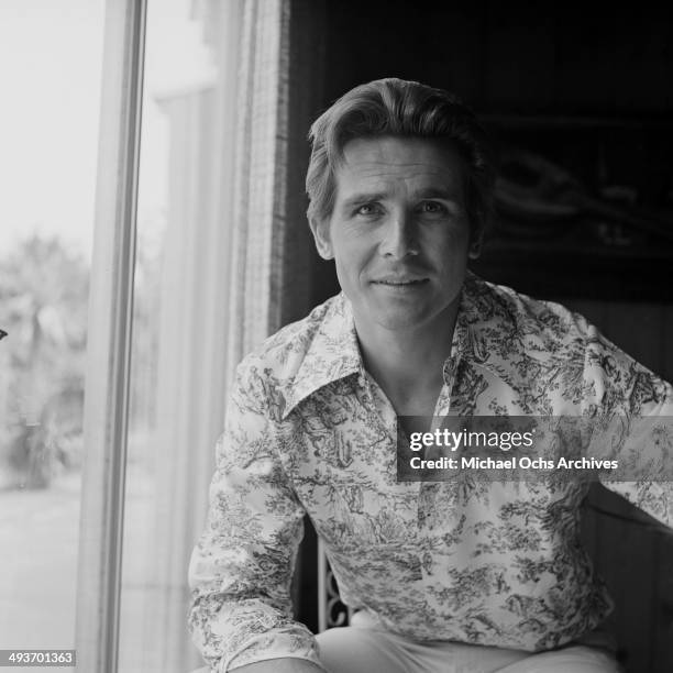 Actor James Brolin poses at home in Los Angeles, California.
