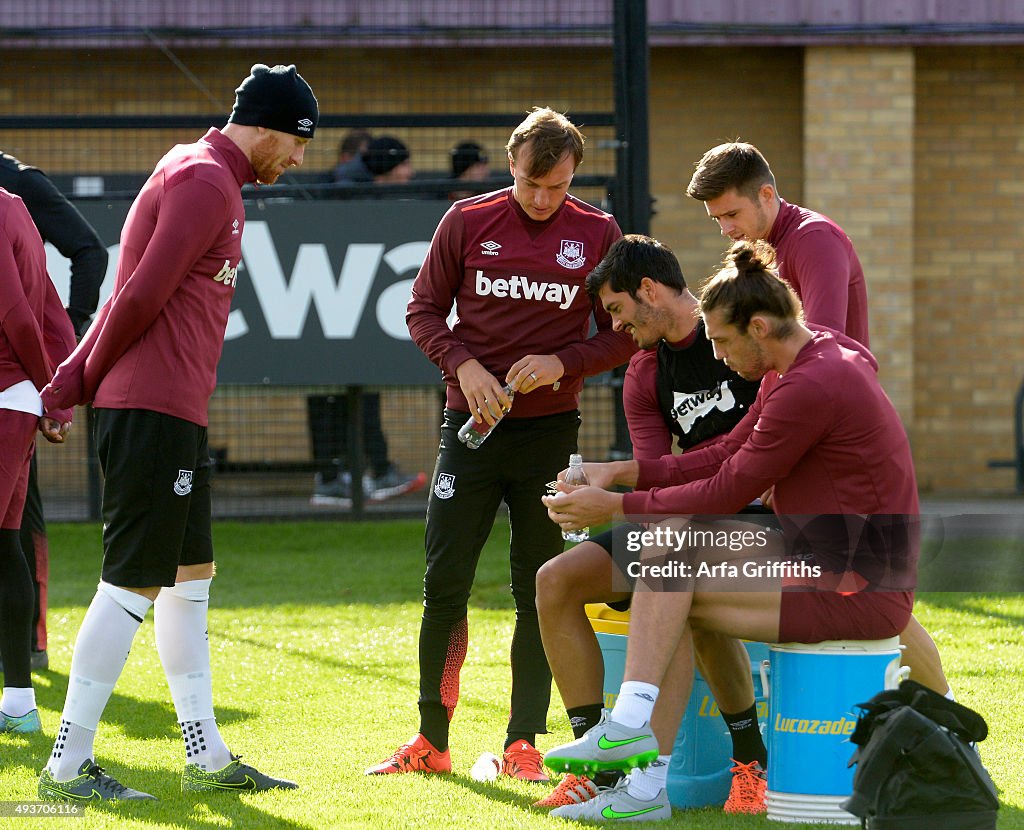 West Ham United Training and Press Conference