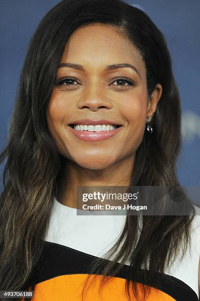 Naomie Harris attends a photocall for "Spectre" at Corinthia Hotel London on October 22, 2015 in London, England.