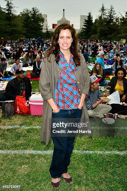 Actress Ione Skye attends the 25th Anniversary Screening of 'Say Anything' at Exposition Park on May 24, 2014 in Los Angeles, California.