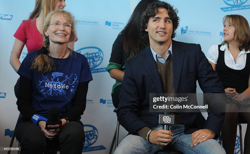 Justin Trudeau At Me To We Event in 2008