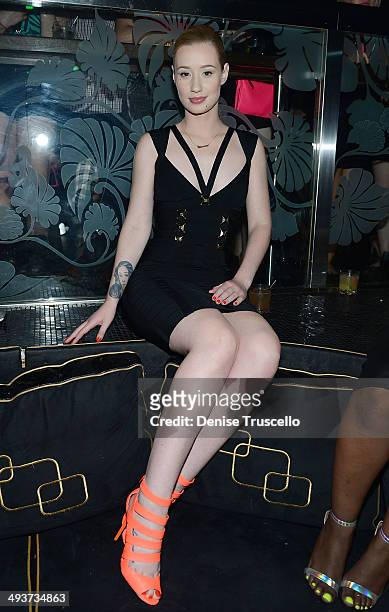 Iggy Azalea attends The Bank nightclub at the Bellagio on May 24, 2014 in Las Vegas, Nevada.