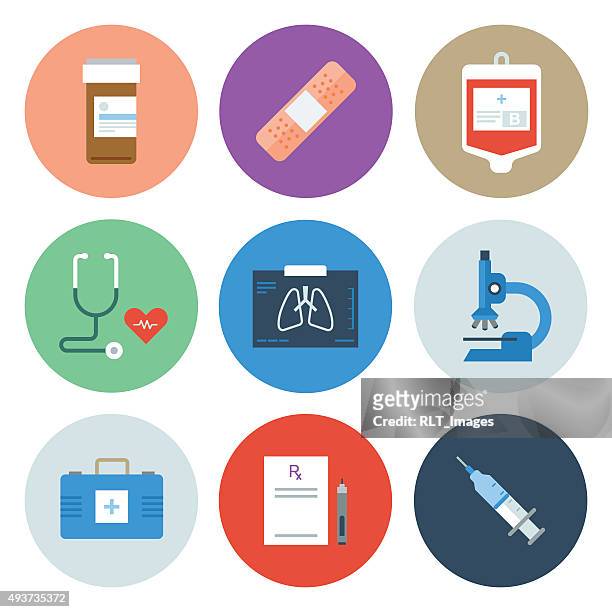 medical icons — circle series - first aid sign 幅插畫檔、美工圖案、卡通及圖標