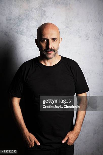 Director Gaspar Noe, with the film, "Love" is photographed for Los Angeles Times on September 25, 2015 in Toronto, Ontario. PUBLISHED IMAGE. CREDIT...