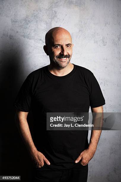 Director Gaspar Noe, with the film, "Love" is photographed for Los Angeles Times on September 25, 2015 in Toronto, Ontario. PUBLISHED IMAGE. CREDIT...