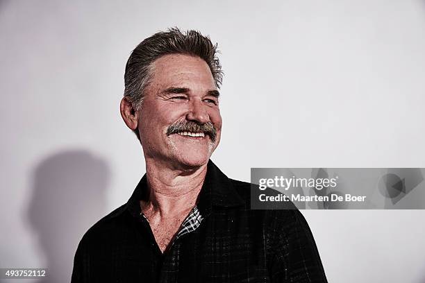 Actor Kurt Russell of "The Hateful Eight" poses for a portrait at the Getty Images Portrait Studio Powered By Samsung Galaxy At Comic-Con...