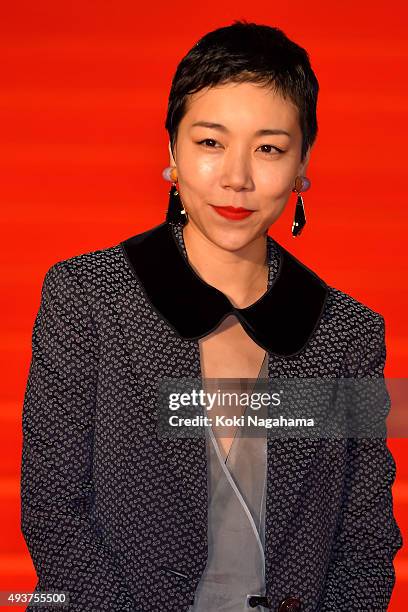 Director Momoko Ando attends the opening ceremony of the Tokyo International Film Festival 2015 at Roppongi Hills on October 22, 2015 in Tokyo, Japan.