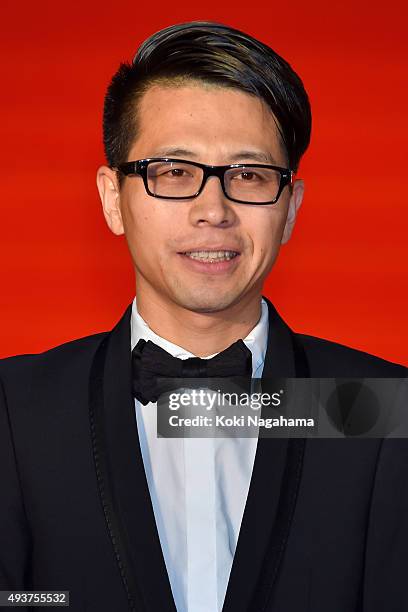 Director Hao Jie attends the opening ceremony of the Tokyo International Film Festival 2015 at Roppongi Hills on October 22, 2015 in Tokyo, Japan.