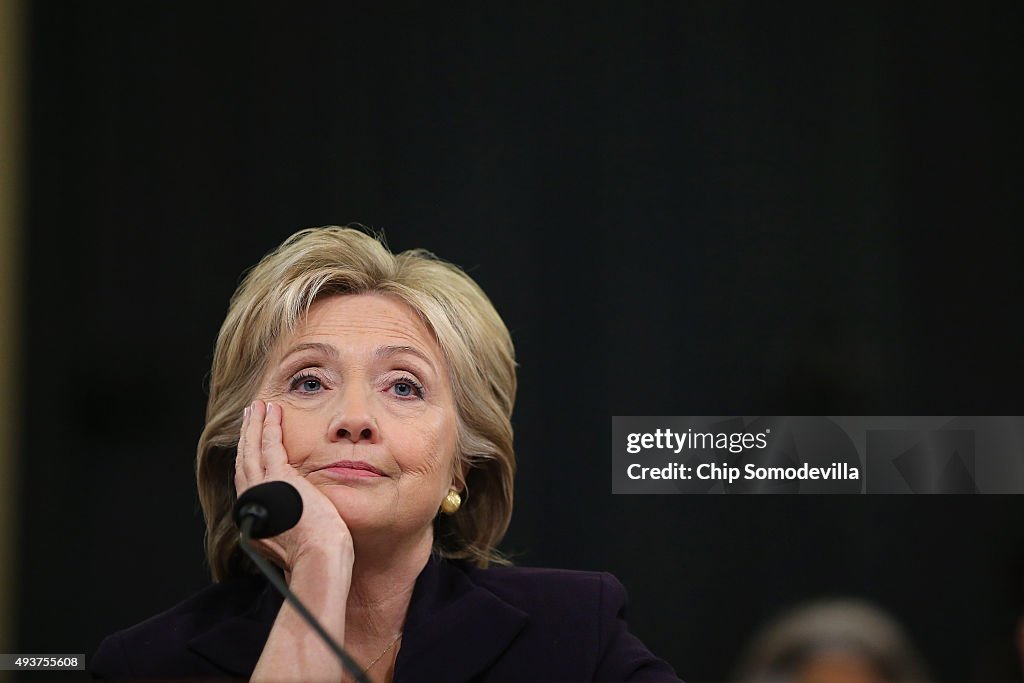 Hillary Clinton Testifies Before House Select Committee On Benghazi Attacks