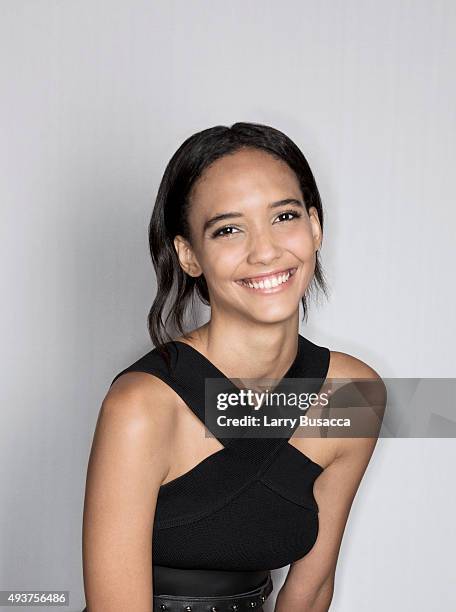 Model Cora Emmanuel attends The Daily Front Row's Third Annual Fashion Media Awards at the Park Hyatt New York on September 10, 2015 in New York City.