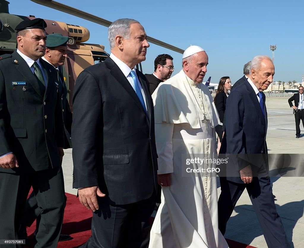 Pope Francis Visit To The Holy Land - Day One