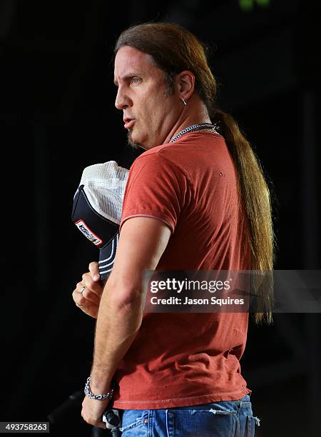 Musician Jesse James Dupree of Jackyl performs during Rocklahoma on May 24, 2014 in Pryor, Oklahoma.